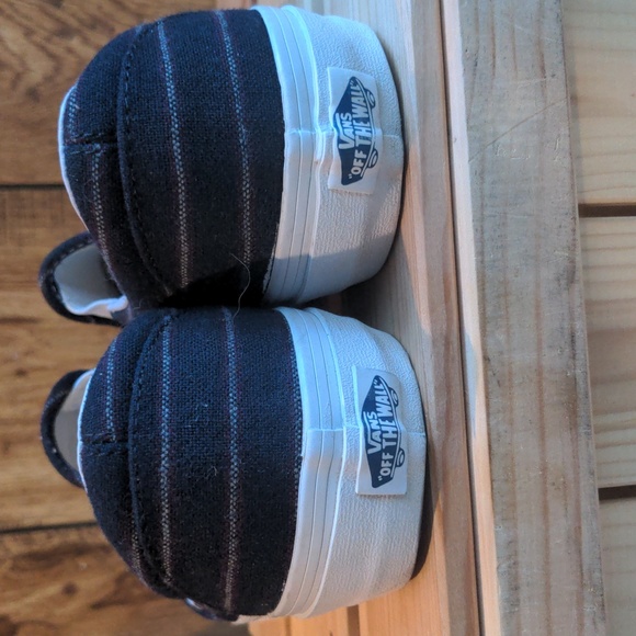 Vans J. Crew Pinstripe Slip ons - Picture 8 of 8